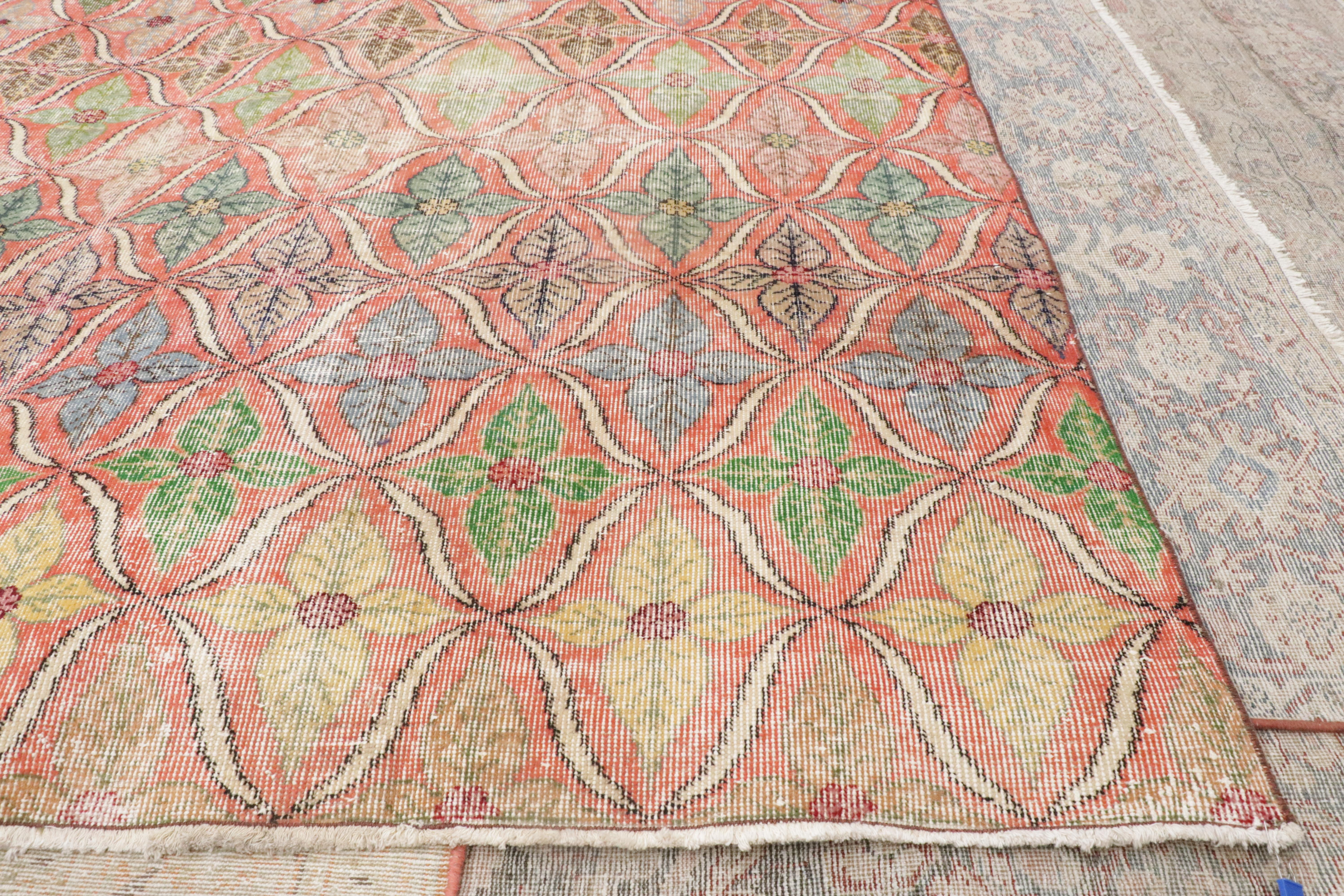 Tapis turc Sivas Zeki Muren des années 1960 avec style moderne en vente 4