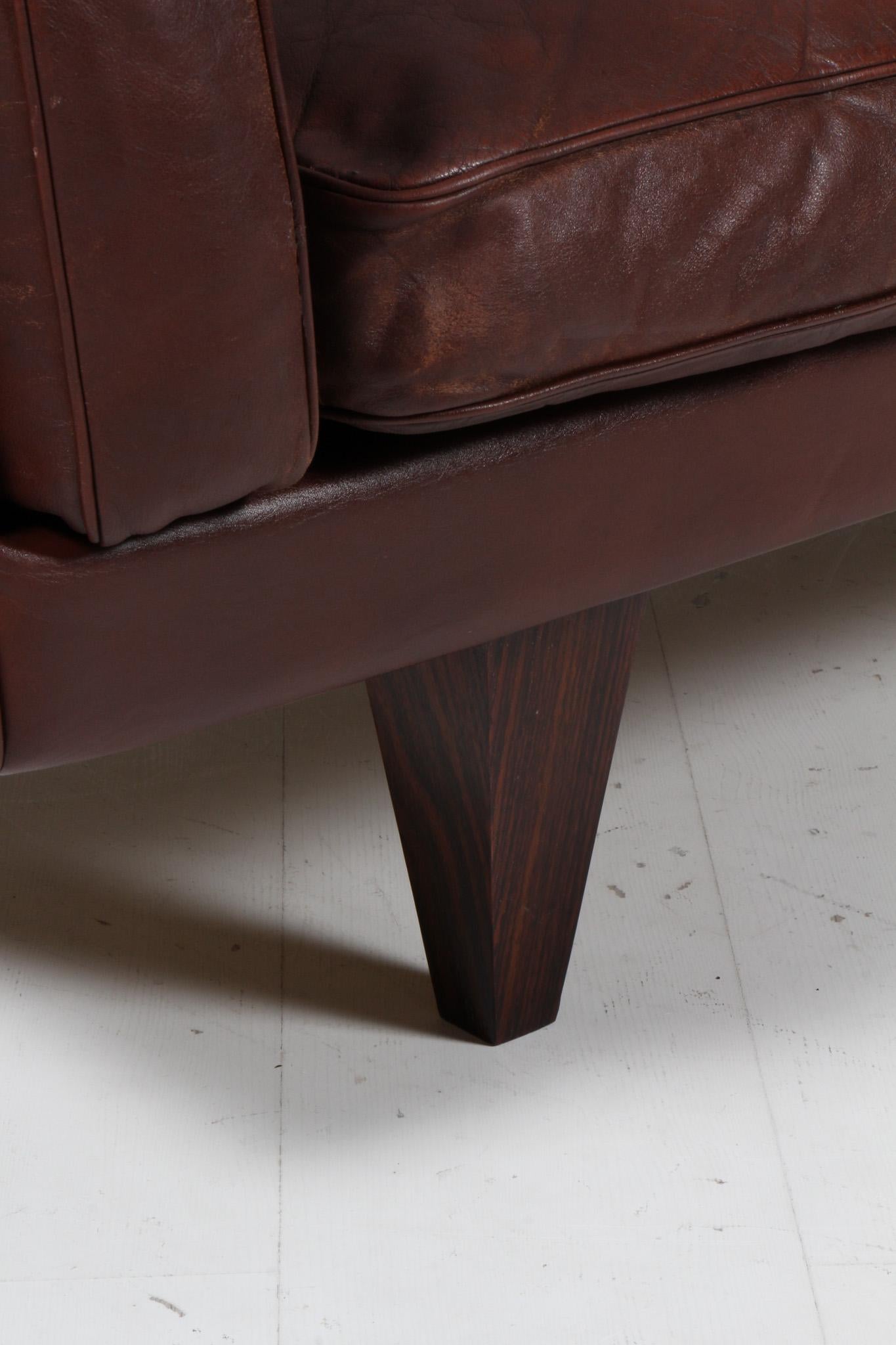 1960ties Illum Wikkelsoe V11, 3-sitziges sofa von Holger Christensen (Dänisch) im Angebot