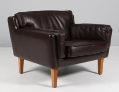 1960ties Illum Wikkelsoe V11A, lounge chair by Holger Christensen