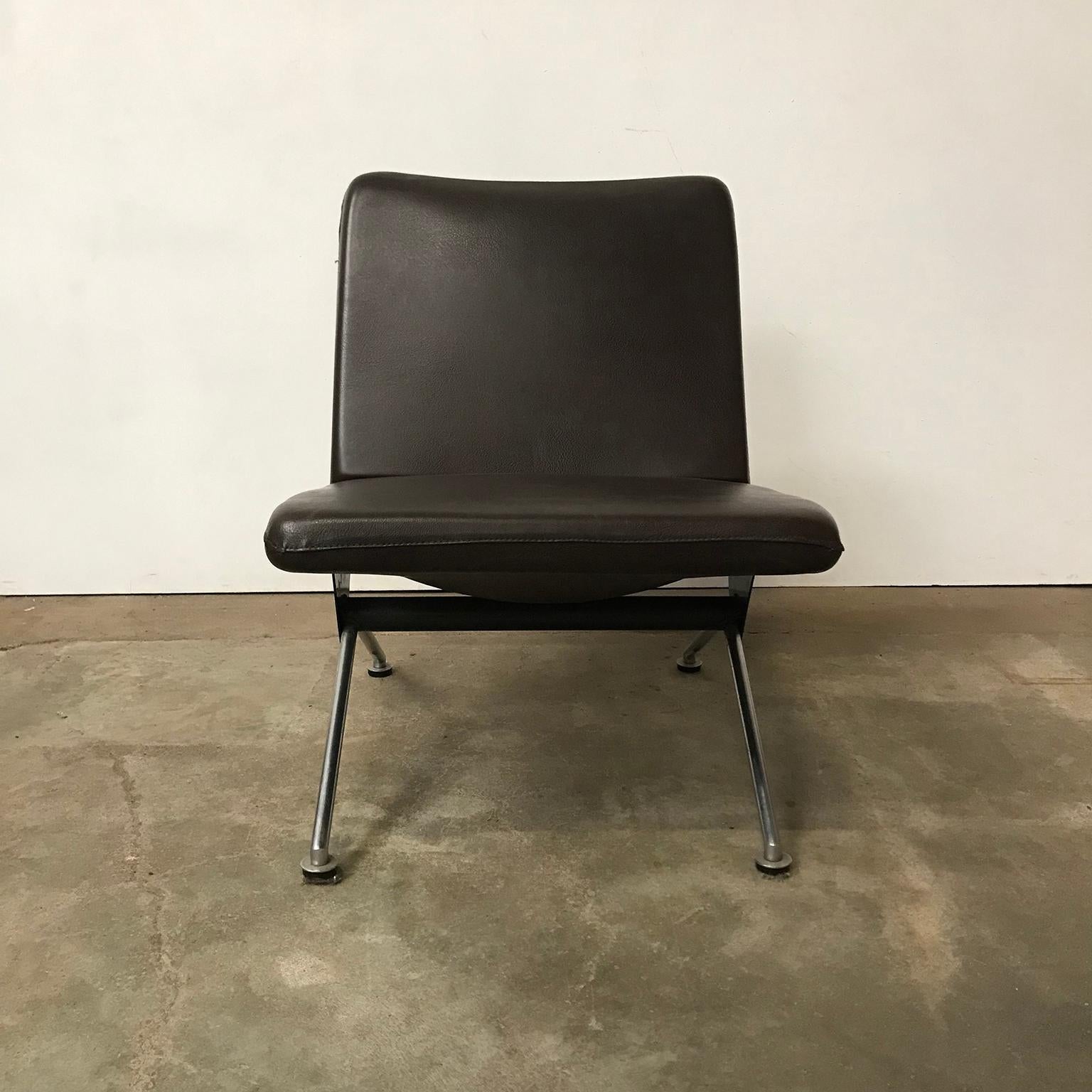 Mid-20th Century 1961, Andre Cordemeyer for Gispen, Midcentury Dutch Easy Chair No. 1432 For Sale