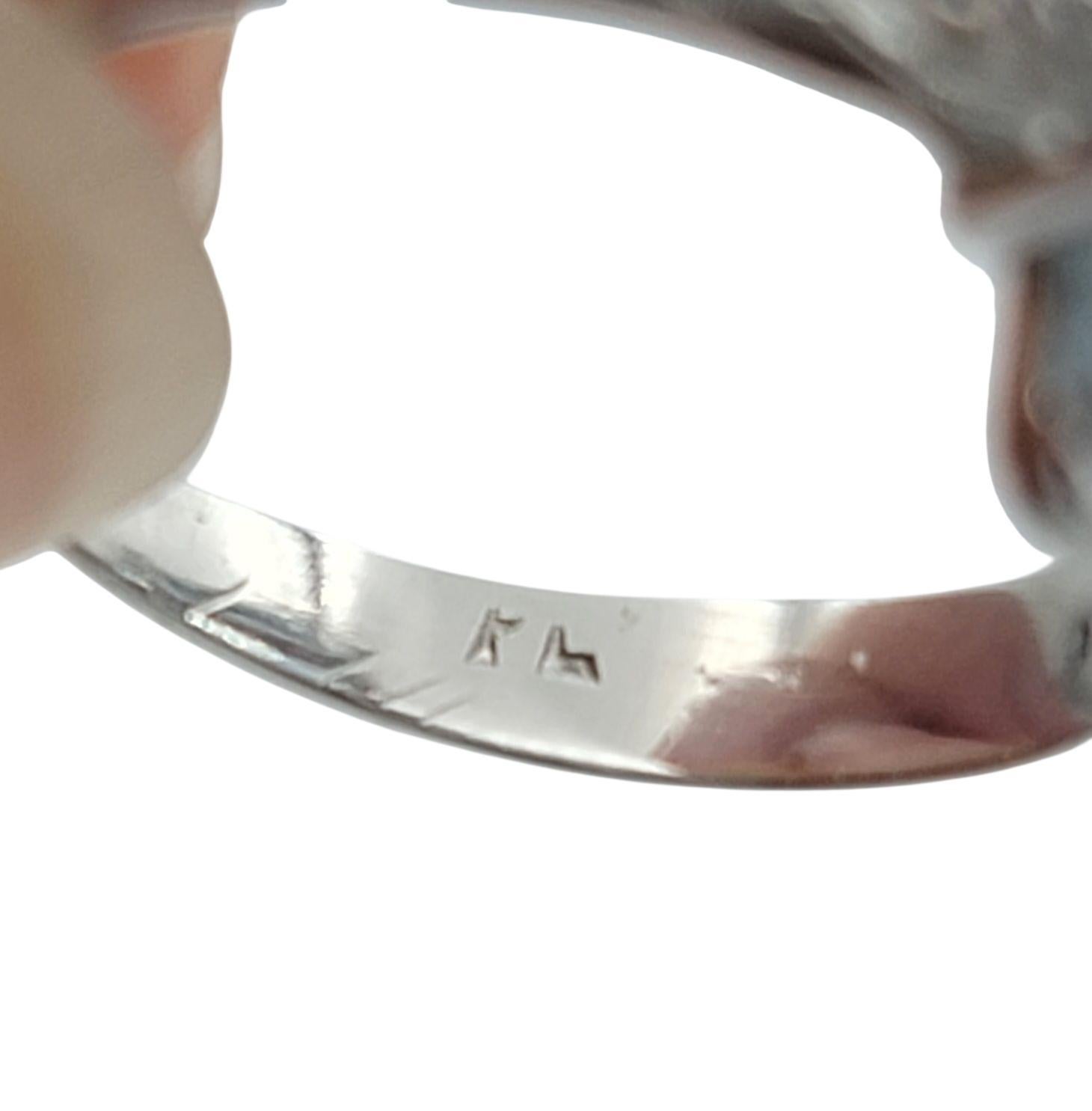 19.61 Carat Emerald Cut Aquamarine Cocktail Ring with Diamonds in Platinum For Sale 2