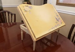 1961 Vassoio da letto pieghevole vittoriano personalizzato dipinto a mano Vassoio da letto