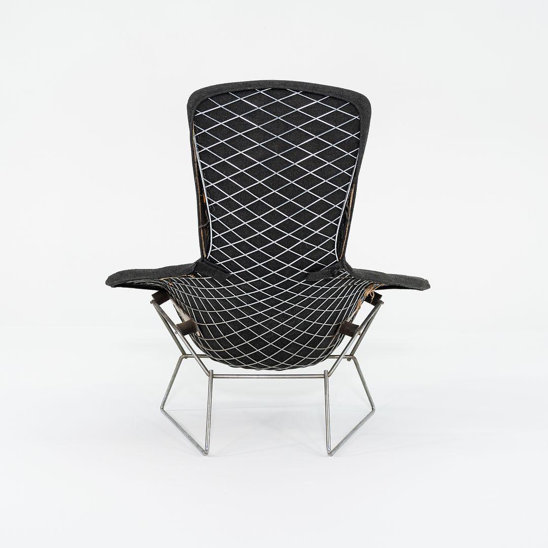 1961 Harry Bertoia para Knoll Silla Bird y otomana con recibo original en Bueno estado para la venta en Philadelphia, PA