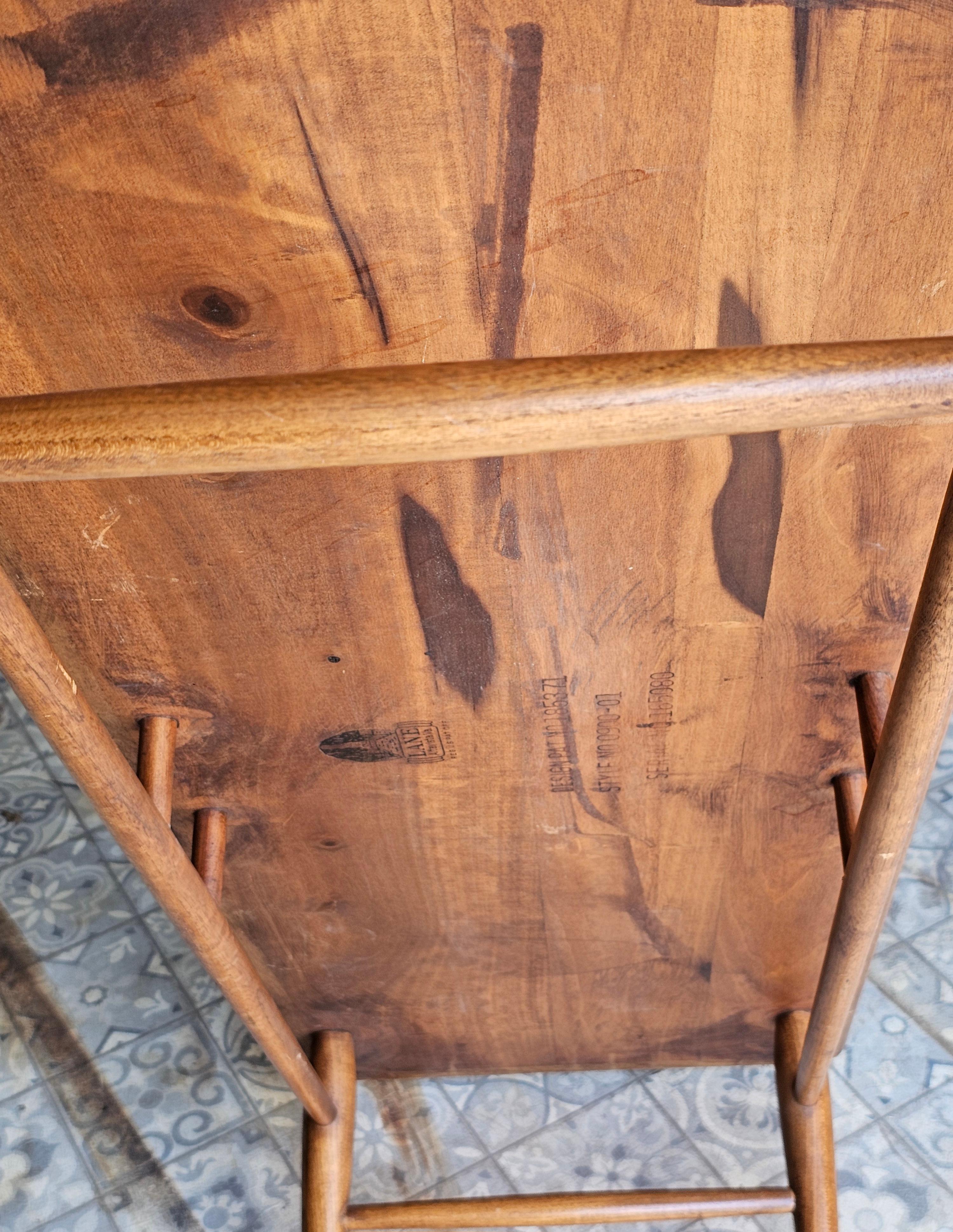 Mesa baja de nogal Lane Acclaim 1961 en venta 3