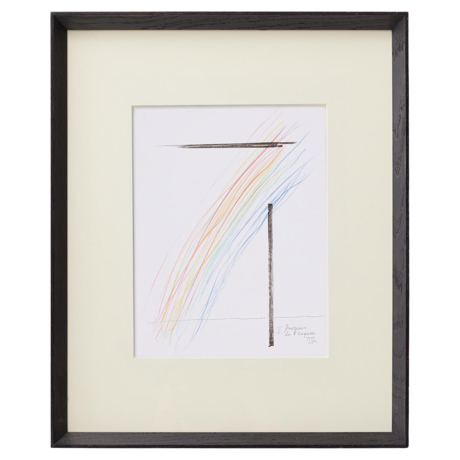 1961 Litografía de Man Ray - Firmada en piedra - Movimiento dadaísta y surrealista