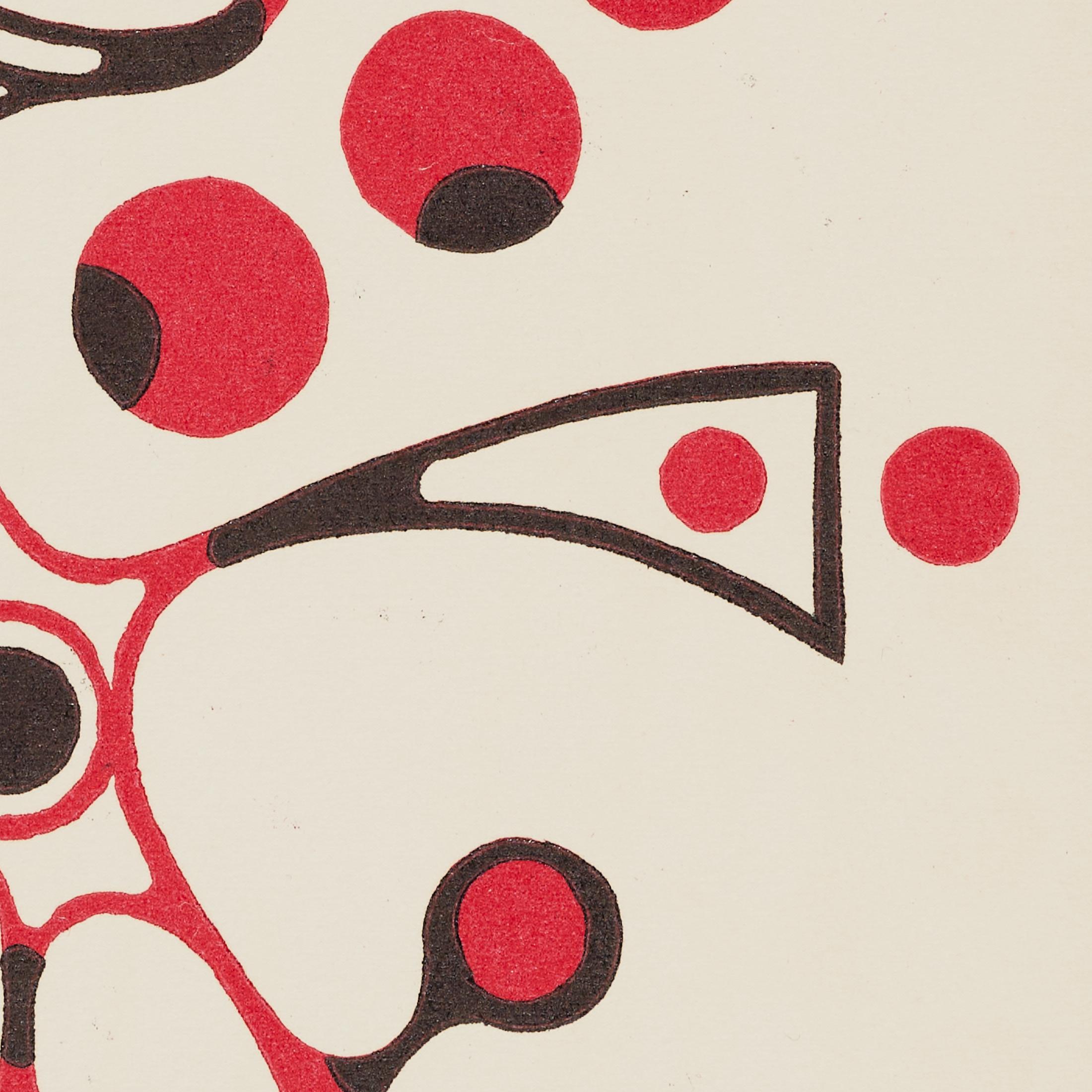 1961 Moisès Villèlia Linocut - 