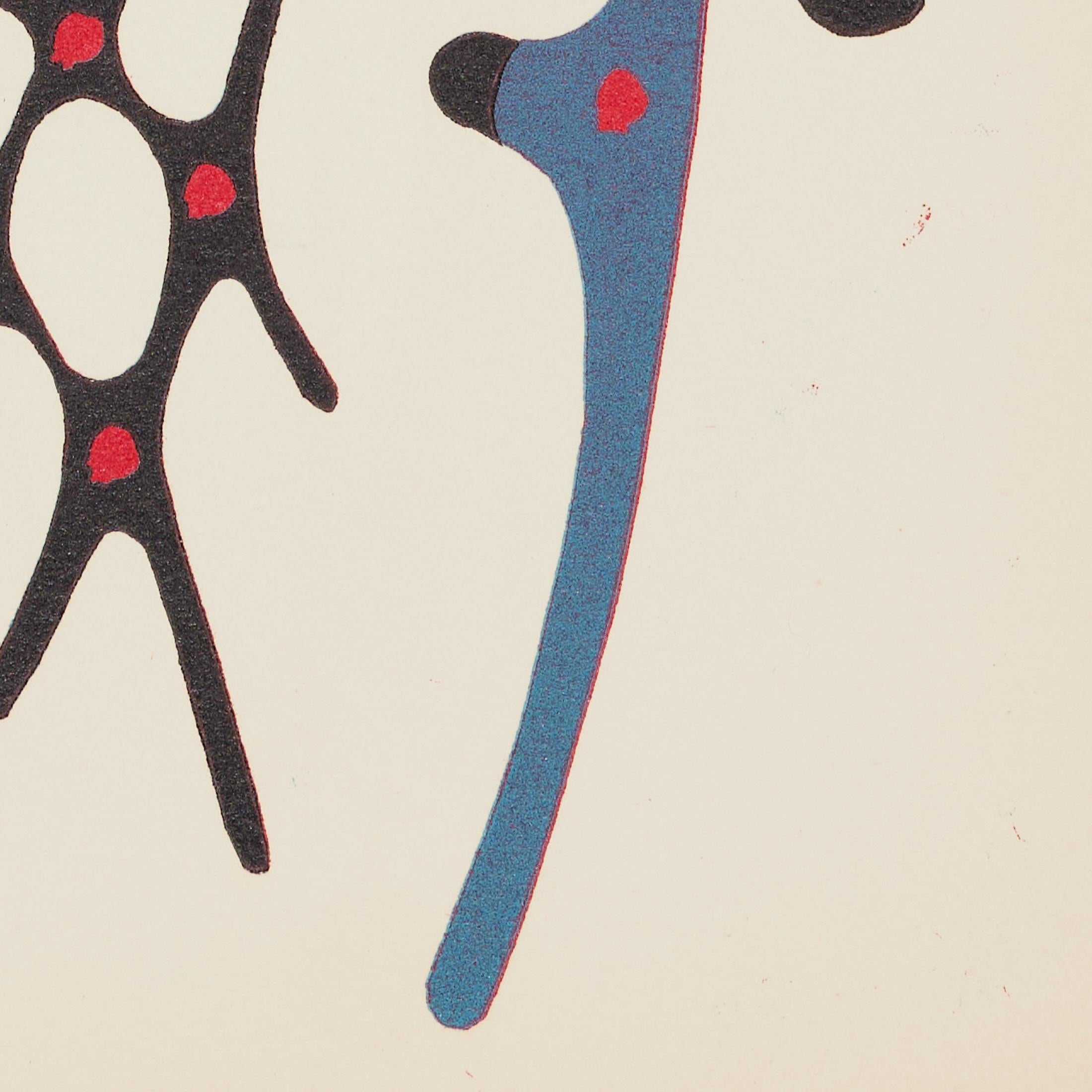 1961 Moisès Villèlia Linocut - 