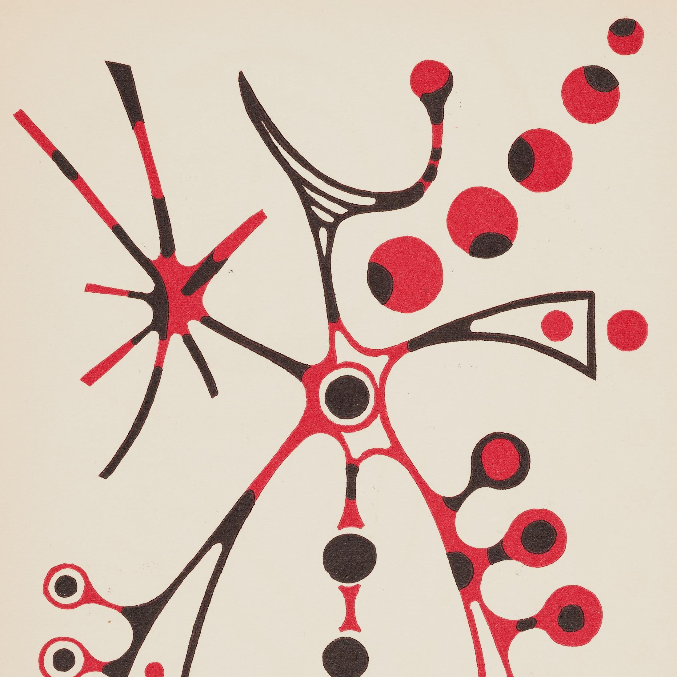 1961 Moisès Villèlia Linocut - 