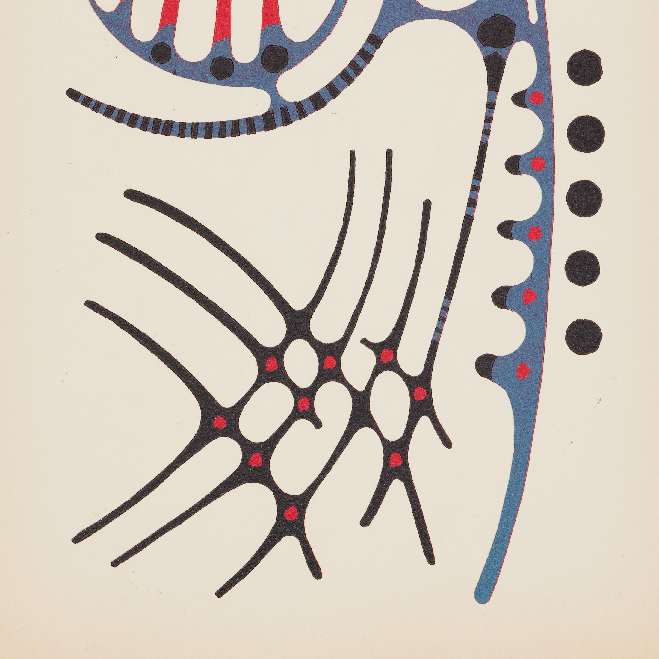1961 Moisès Villèlia Linocut - 