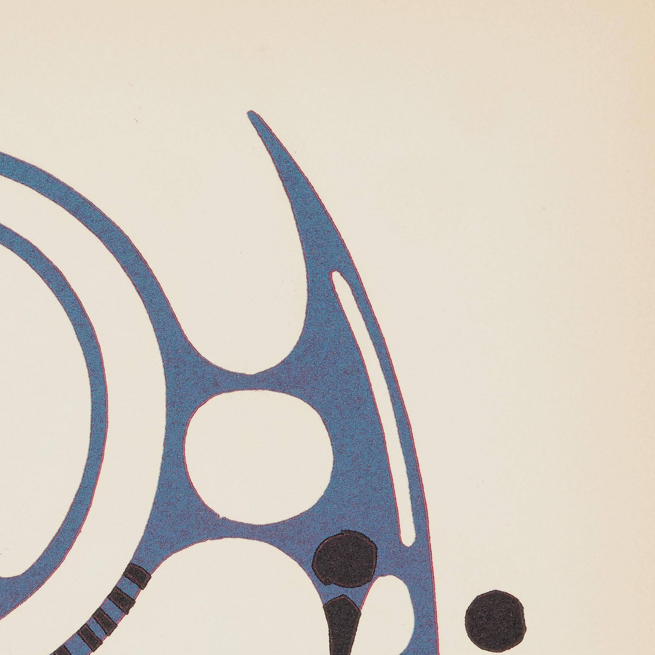 1961 Moisès Villèlia Linocut - 