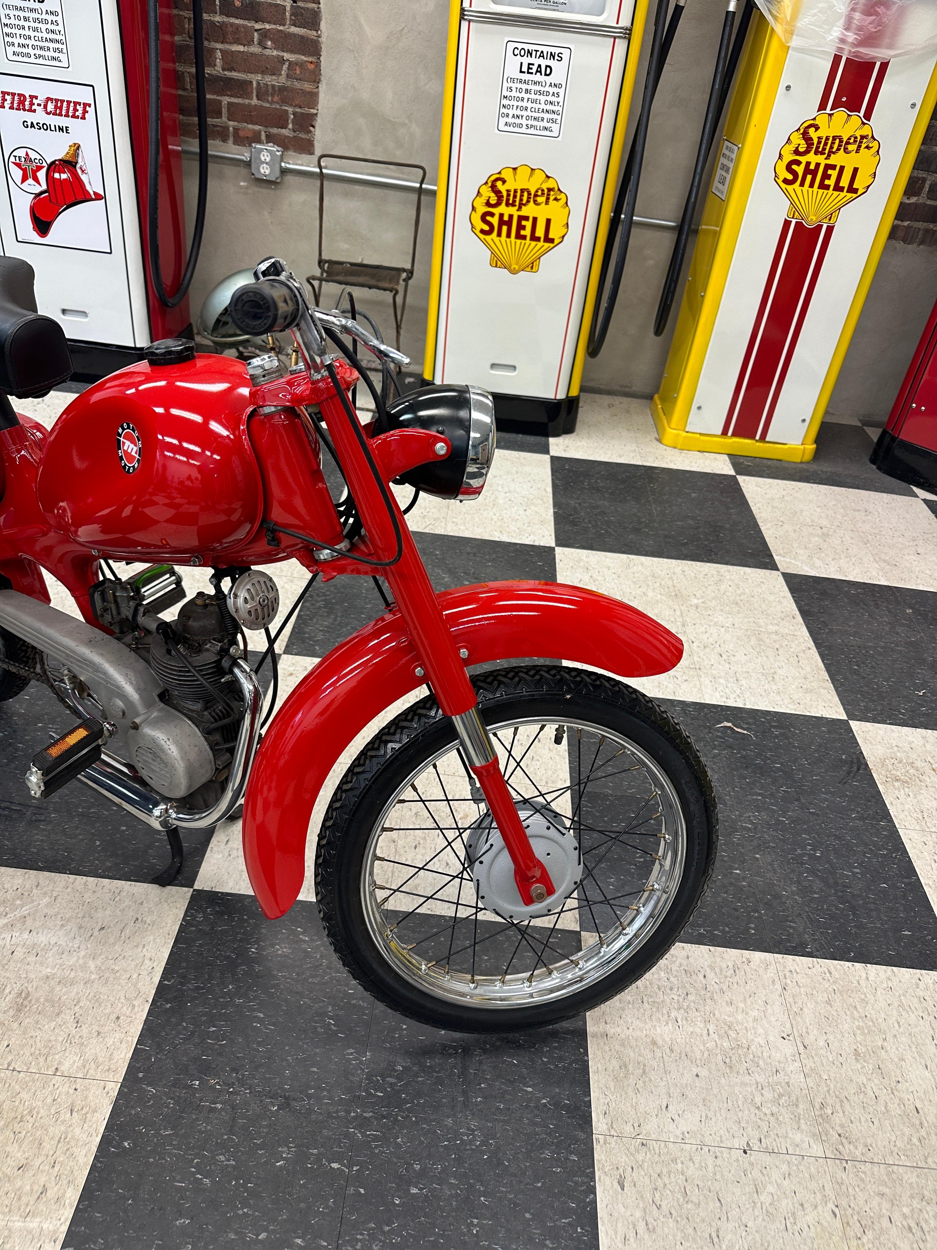 1961 Moto Morini Motom 49cc Wall Hanger For Sale 5