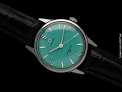 1961 Omega Seamaster 30 Vintage Mens Handwound Watch, Larger 35mm Model - SS