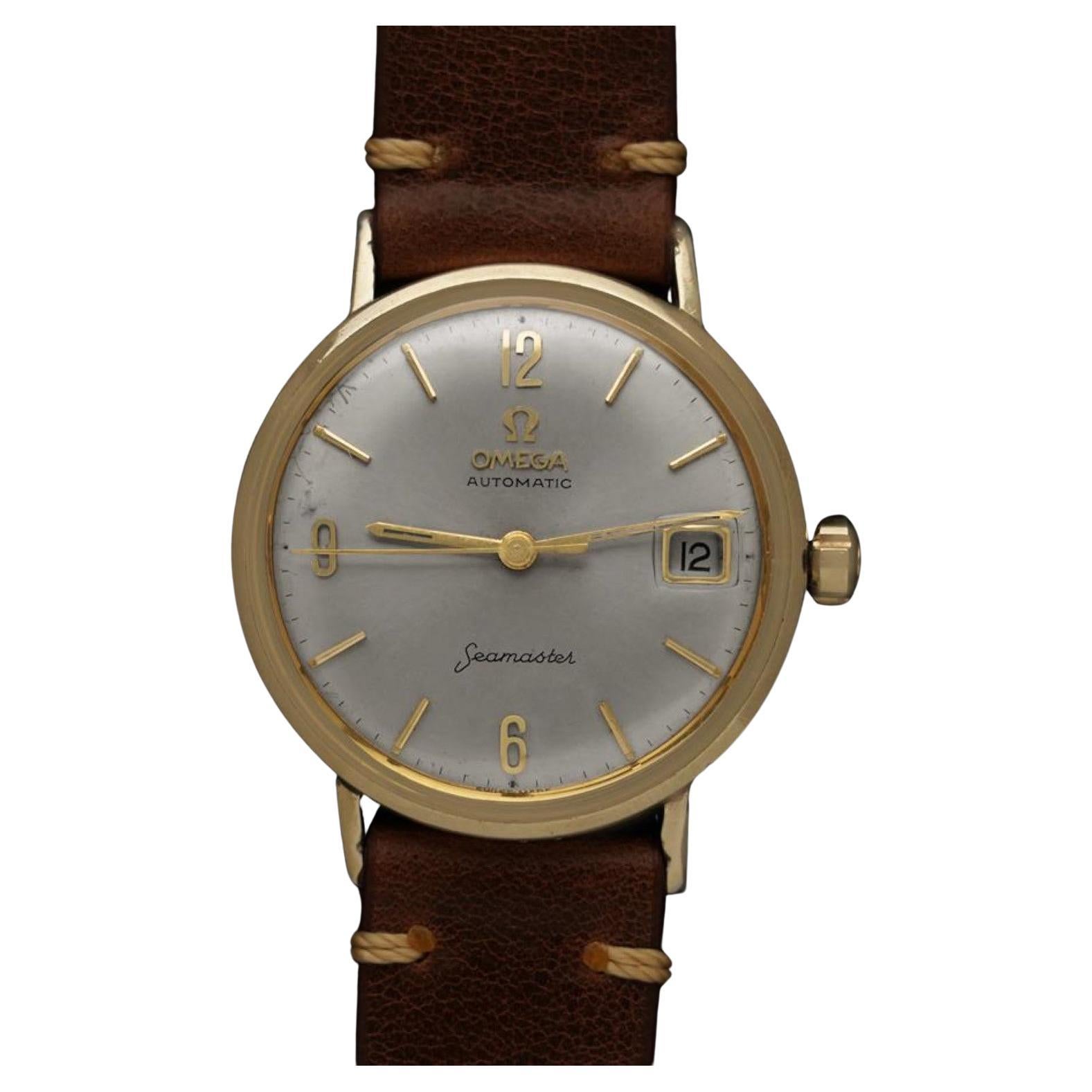 1961 Omega Seamaster Vintage Mens Cal. 560 14K Gold Filled Watch, Automatic