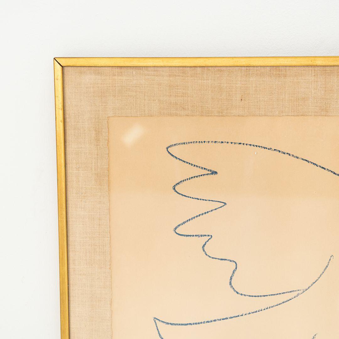 Il s'agit d'une lithographie de production originale autorisée, imprimée à partir de la gravure intitulée 