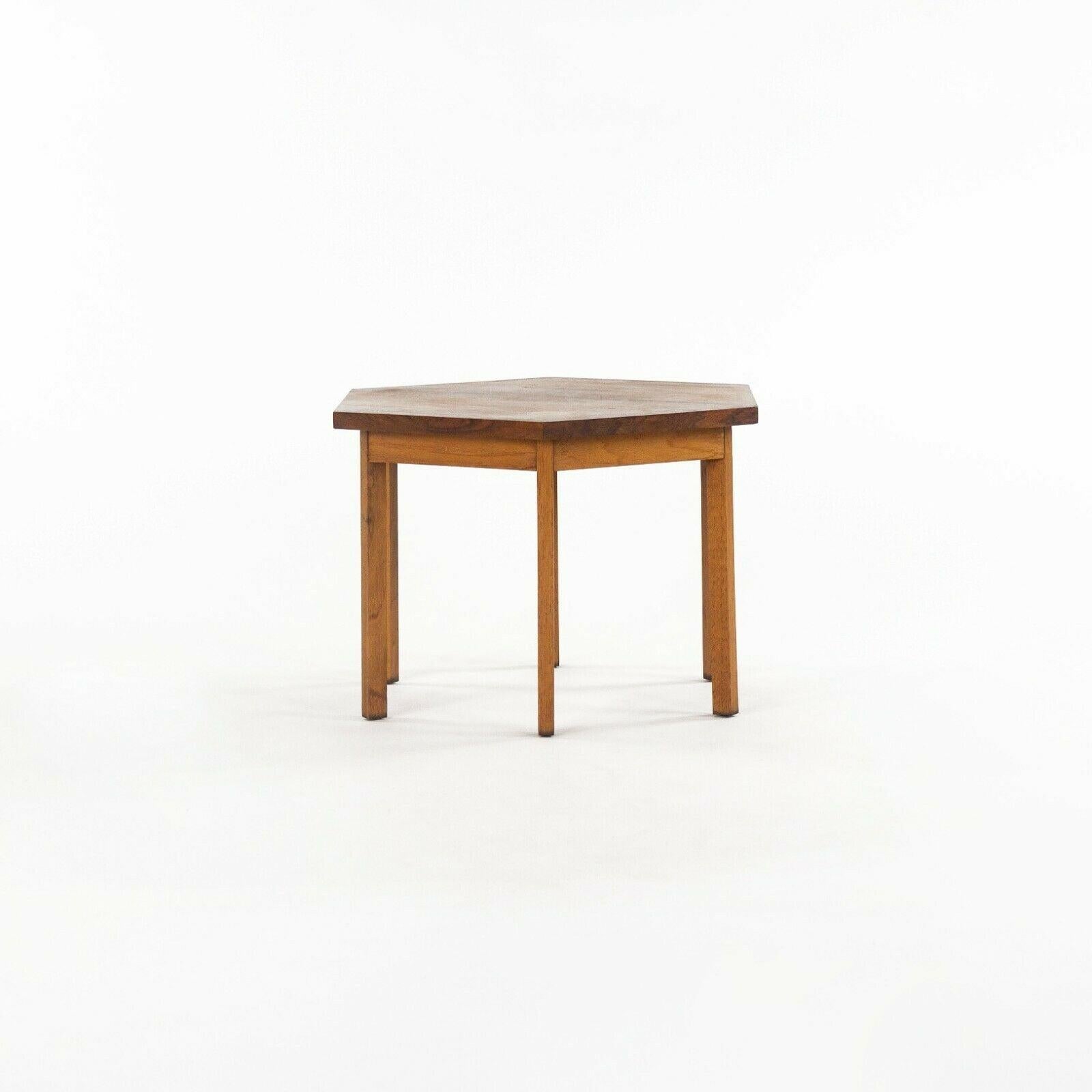 Modern 1961 Pair McCobb for Lane Rosewood Delineator Group Side Tables Model 995-86 For Sale