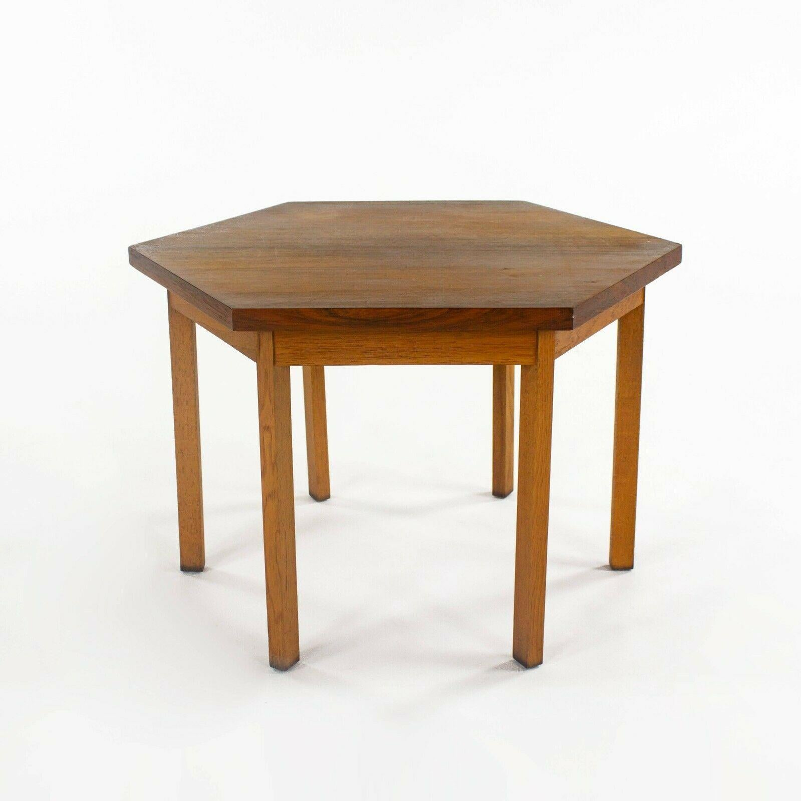 1961 Pair McCobb for Lane Rosewood Delineator Group Side Tables Model 995-86 For Sale 1