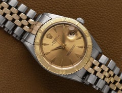 1961 Rolex Vintage Turn-O-Graph Thunderbird Datejust Mens Watch, 1625 - SS, Gold