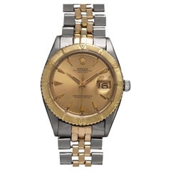 1961 Rolex Vintage Turn-O-Graph Thunderbird Datejust Mens Watch, 1625 - SS, Gold