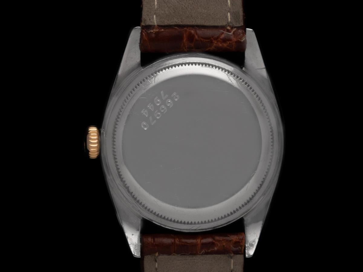 1961 Tudor (Rolex) Prince Oysterdate Vintage Herren Ref. 7944 Uhr - Edelstahl & Gold im Angebot 3