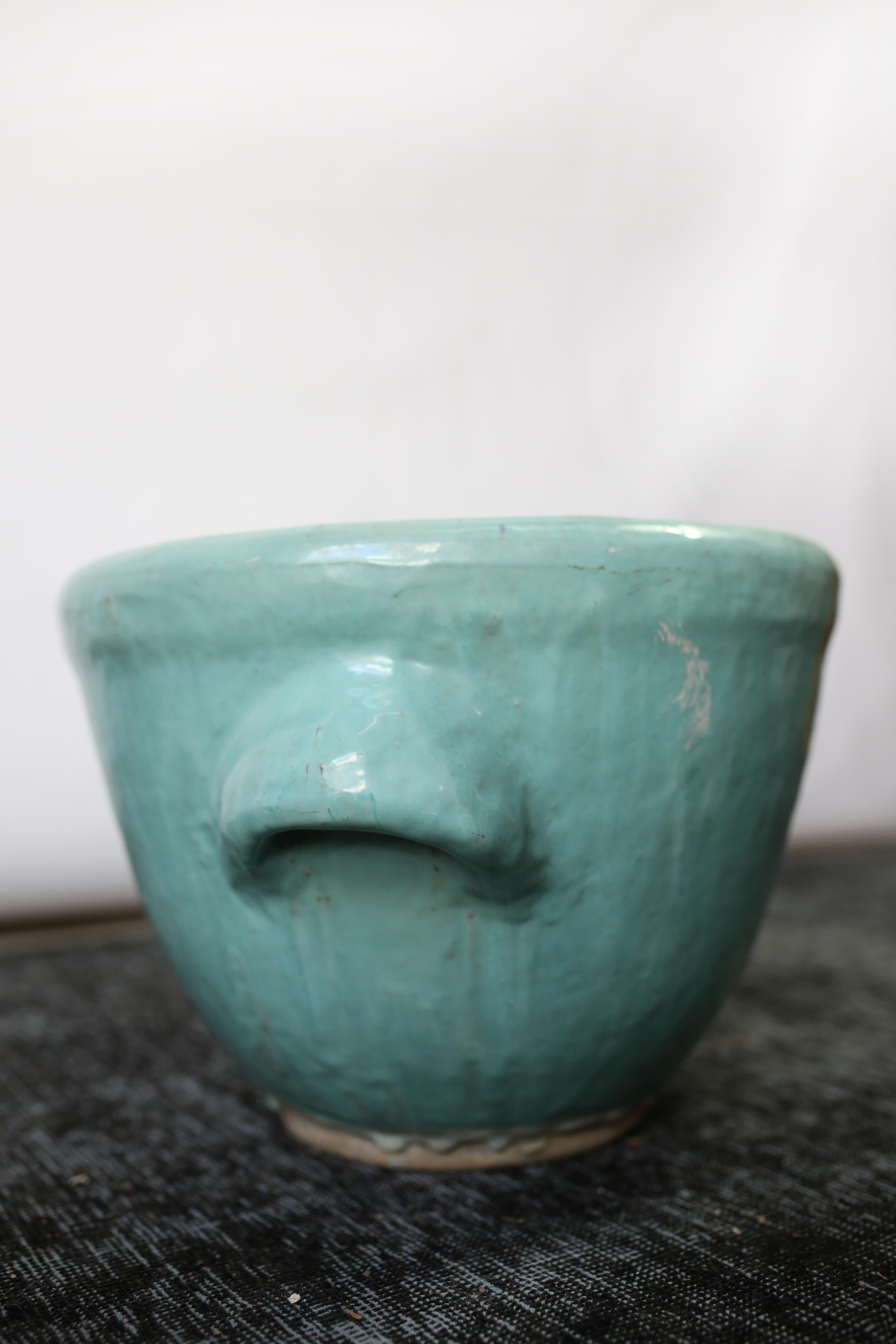 vintage turquoise pottery