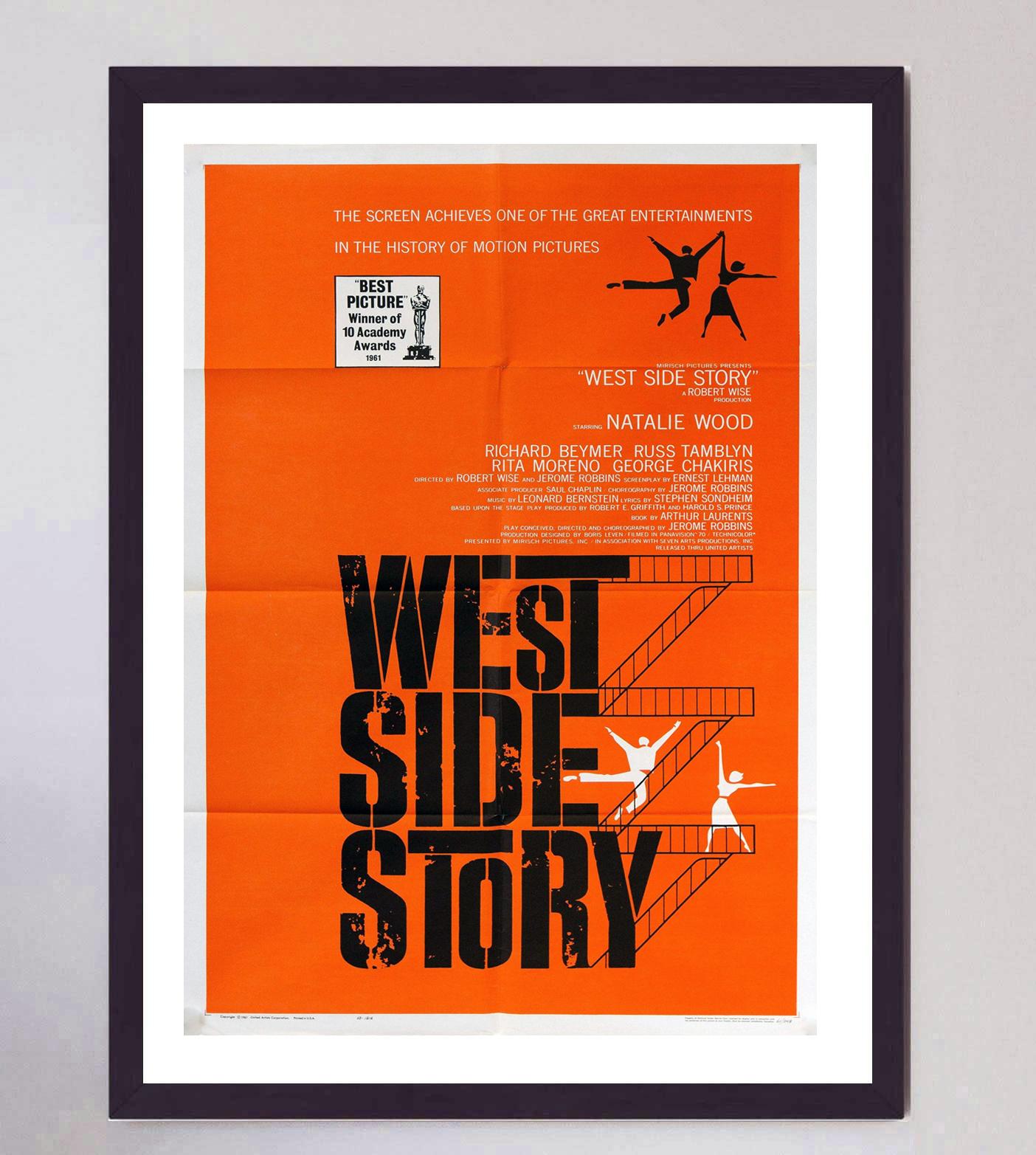 American 1961 West Side Story Original Vintage Poster For Sale