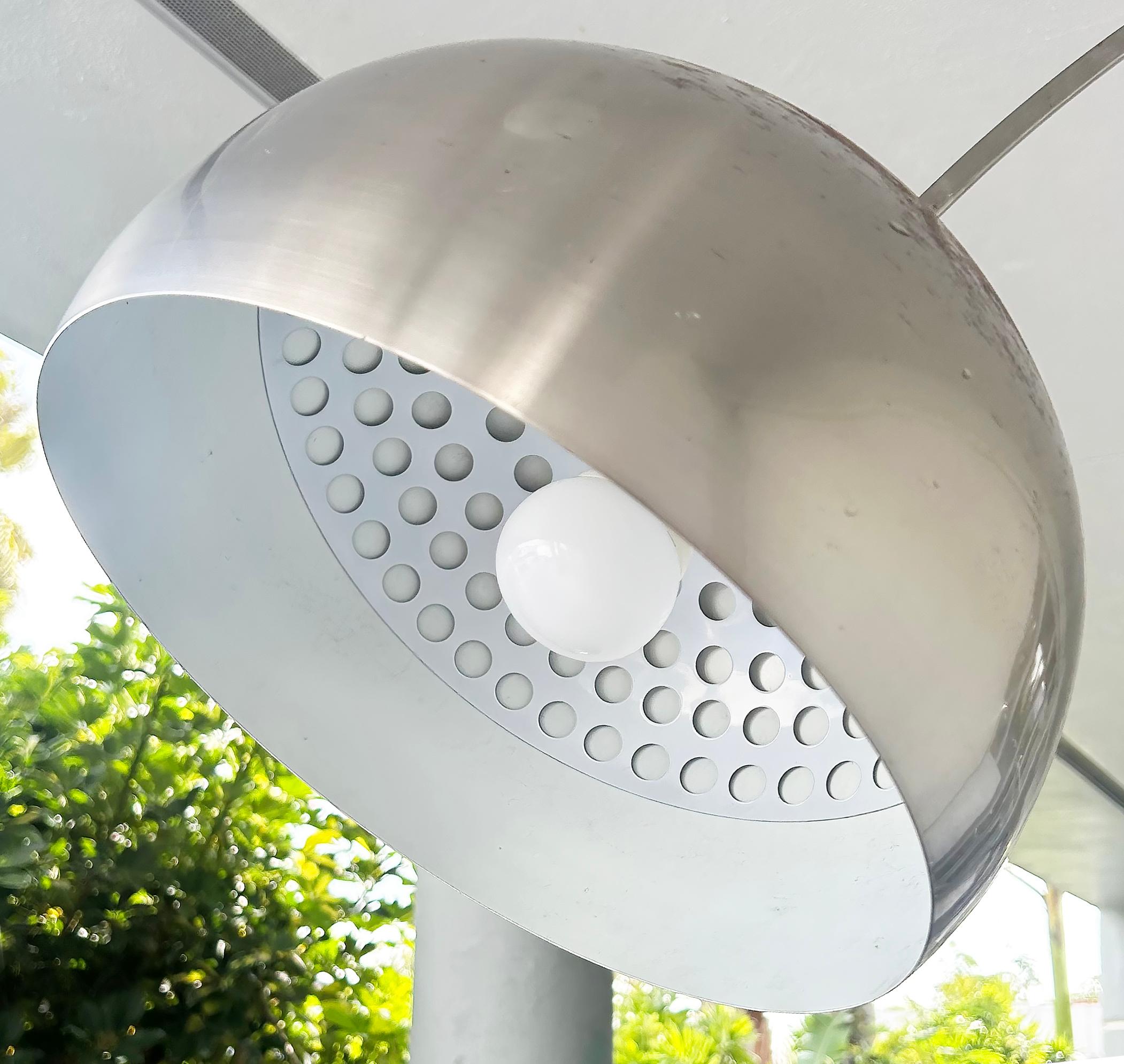 1962 Achille & Pier Giacomo Castiglioni Lámpara de pie Flos Arco, Mediados de siglo Moderno de mediados de siglo en venta