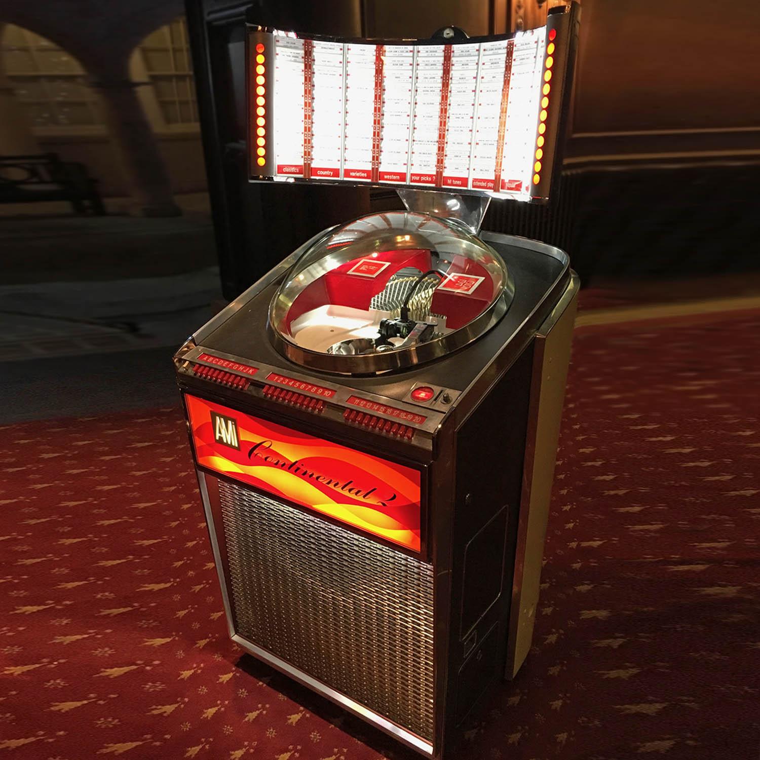 Central American 1962 AMI II Continental 200 Vinyl Jukebox For Sale