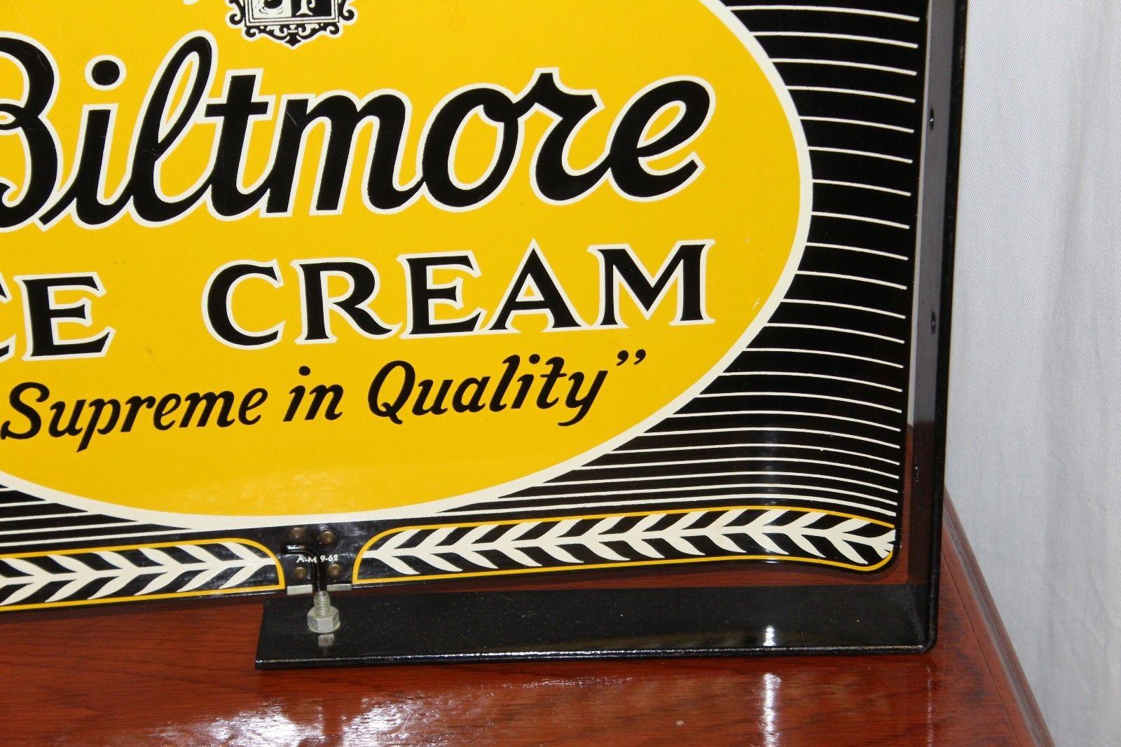 biltmore ice cream sign