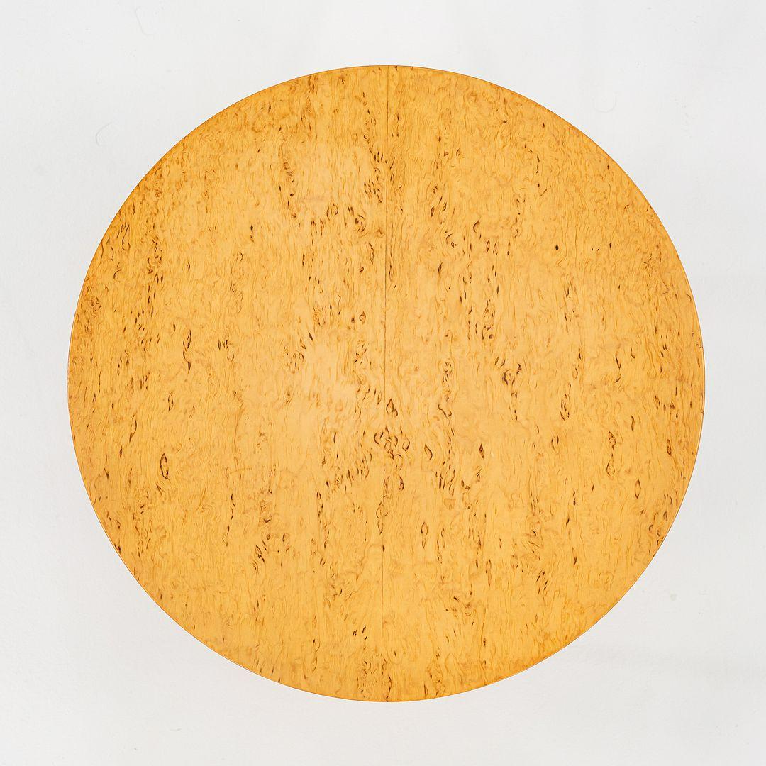 1962 Bruno Mathsson for Firma Karl Mathsson Annika Side Table w/ 18 in. Dessus en bois en vente 3