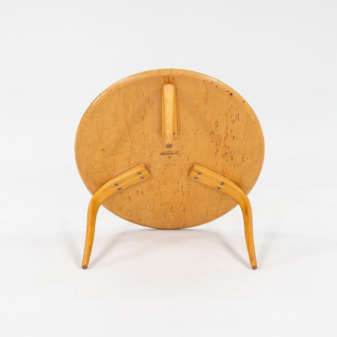 1962 Bruno Mathsson for Firma Karl Mathsson Annika Side Table w/ 18 in. Dessus en bois en vente 1