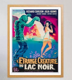 1962 Creature From the Black Lagoon (French) Original Vintage Poster