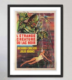 1962 Creature From the Black Lagoon (French) Original Vintage Poster