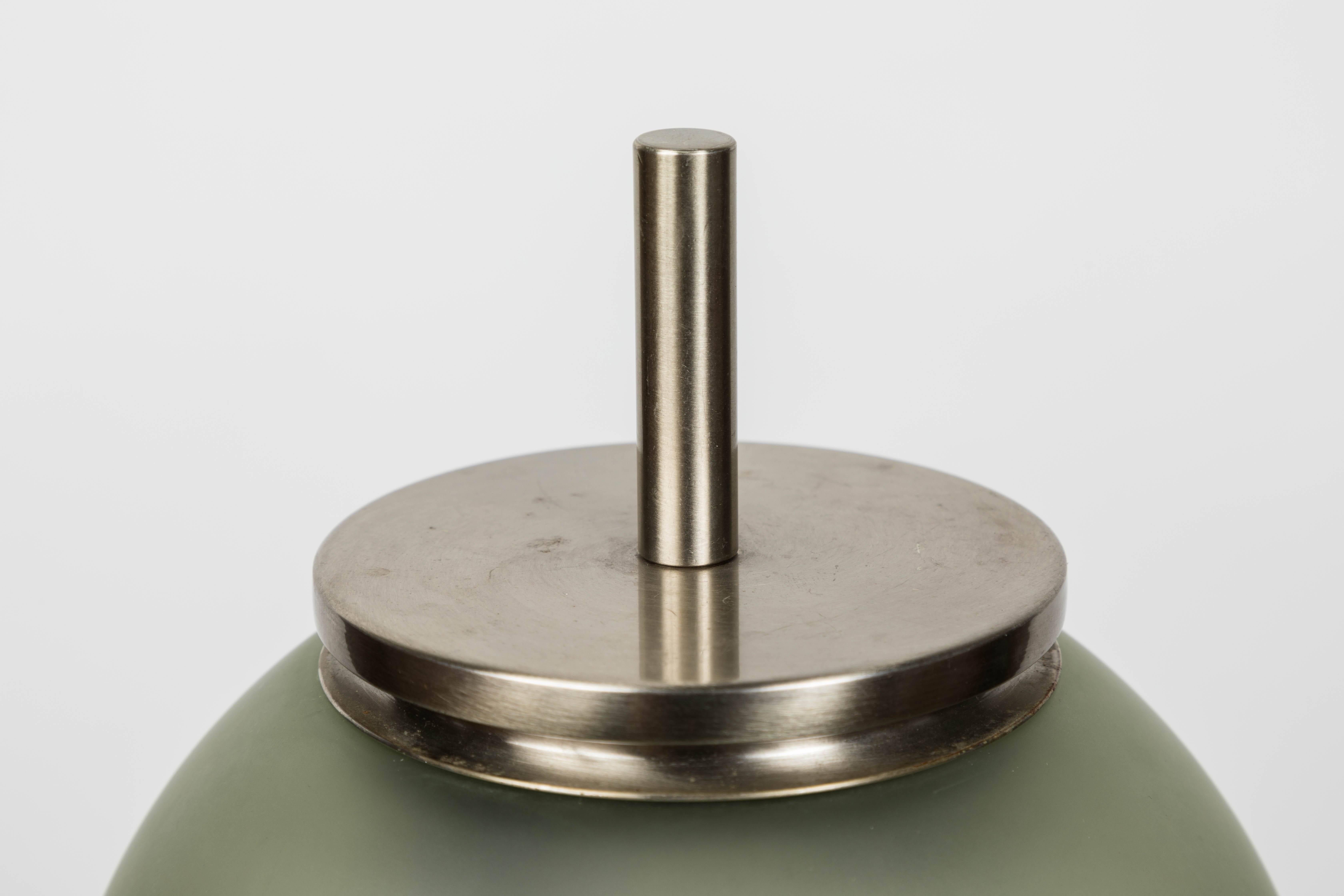Opaline Glass 1962 Emma Gismondi Schweinberger 'Chi' Table Lamp for Artemide