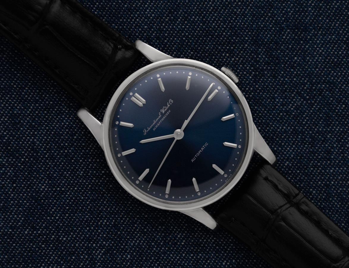 1962 IWC Vintage Hombre Tamaño Completo Automático Cal. 853 Isomura - Platino en Excelente estado para la venta en Suwanee, GA