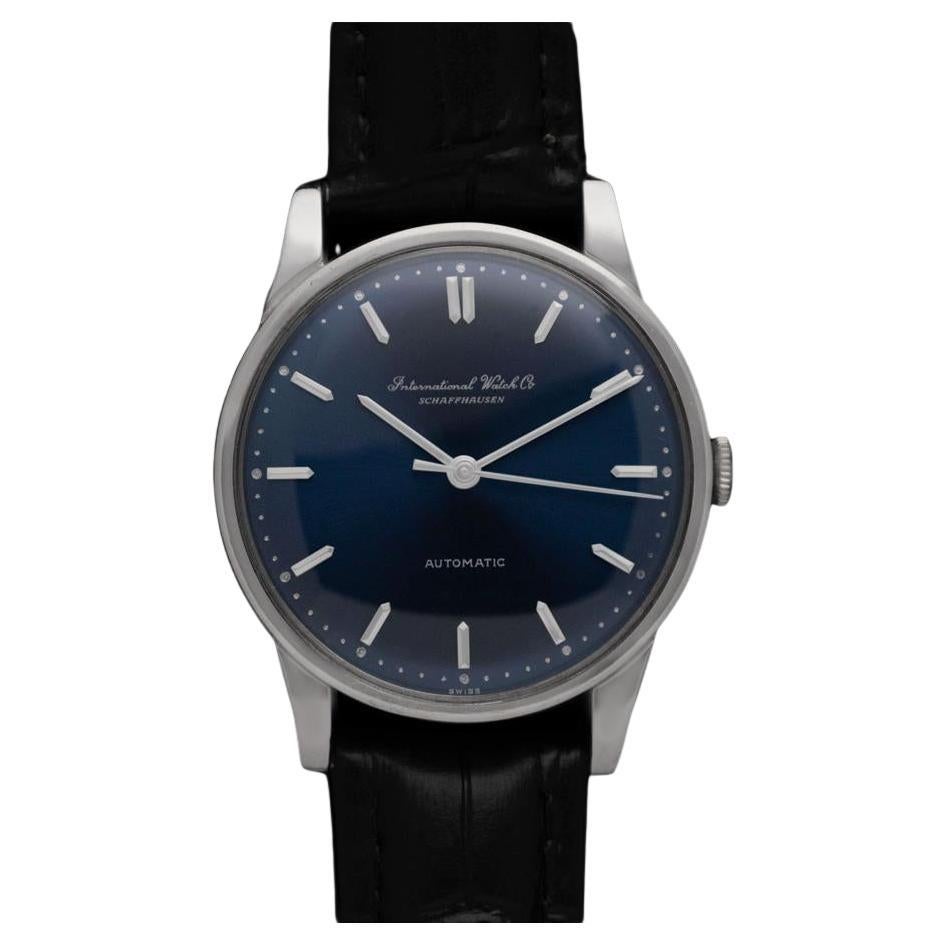 1962 IWC Vintage Mens Full Size Automatic Cal. 853 Isomura Watch - Platinum