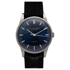 1962 IWC Vintage Mens Full Size Automatic Cal. 853 Isomura Watch - Platinum