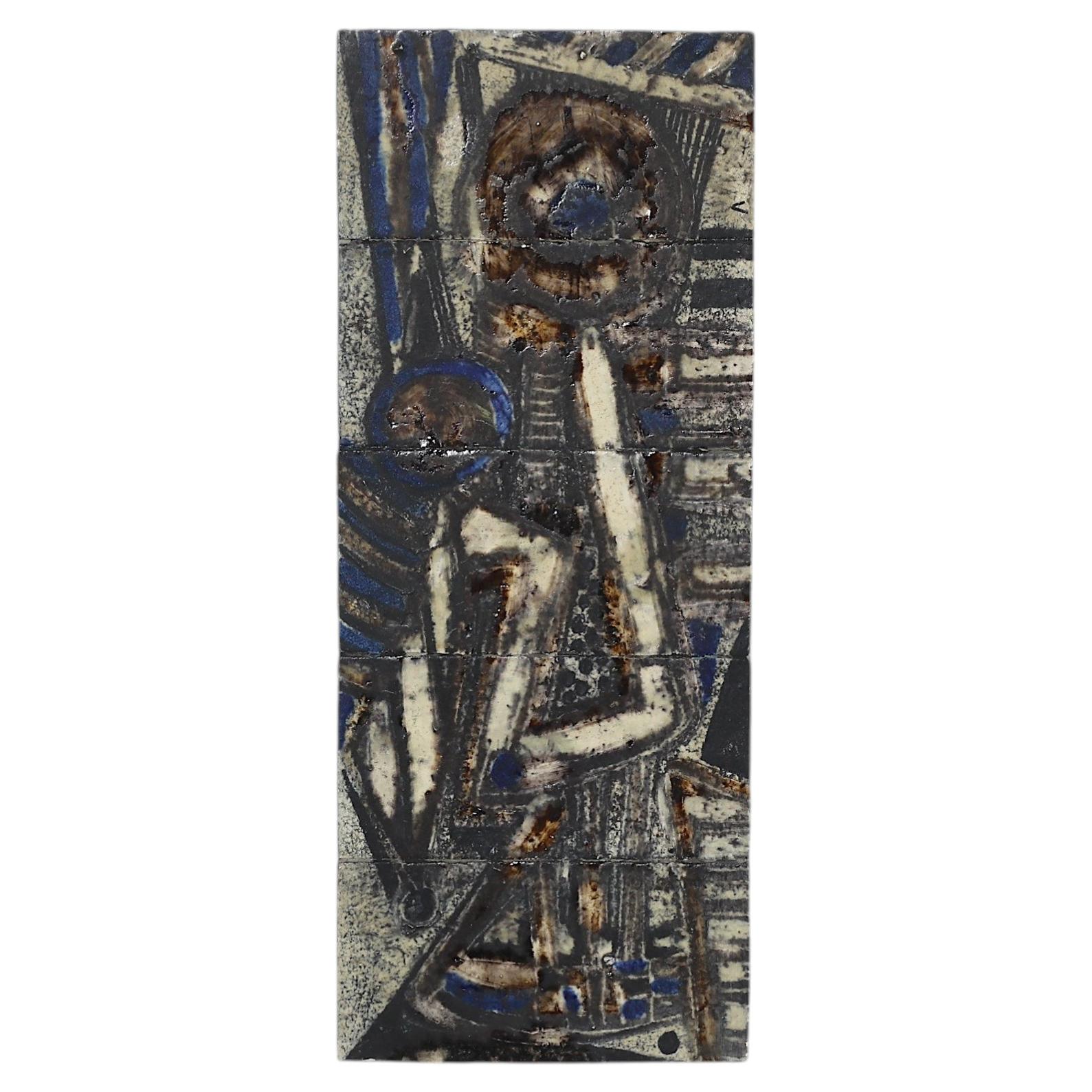 1962: Jeppe Hagedorn-Olsen. Arte abstracto en azulejos de cerámica para Illum Bolighus