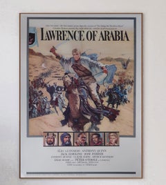 1962 Lawrence de Arabia Cartel original de época