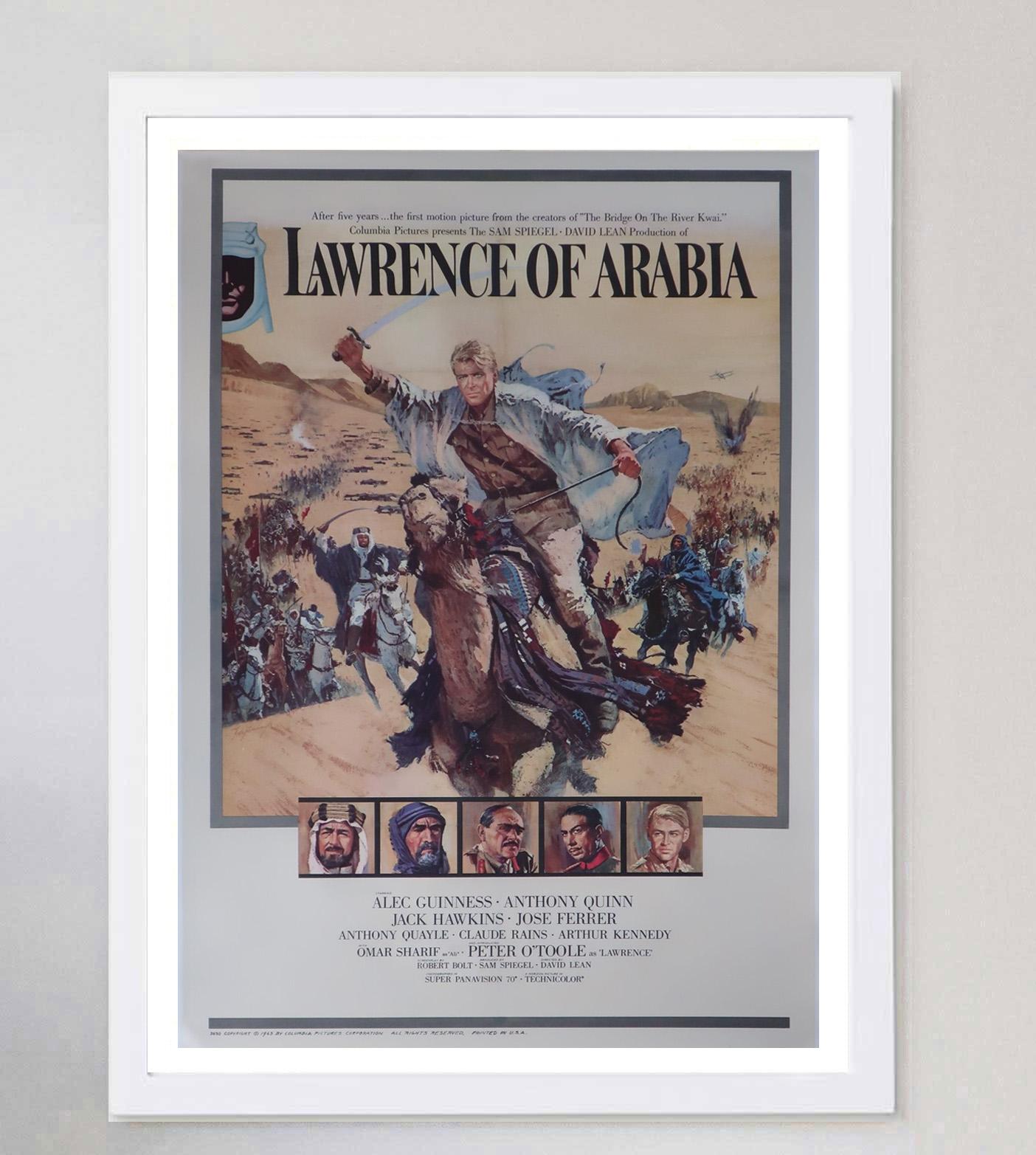 1962 Lawrence de Arabia Cartel original de época en Bueno estado para la venta en Winchester, GB