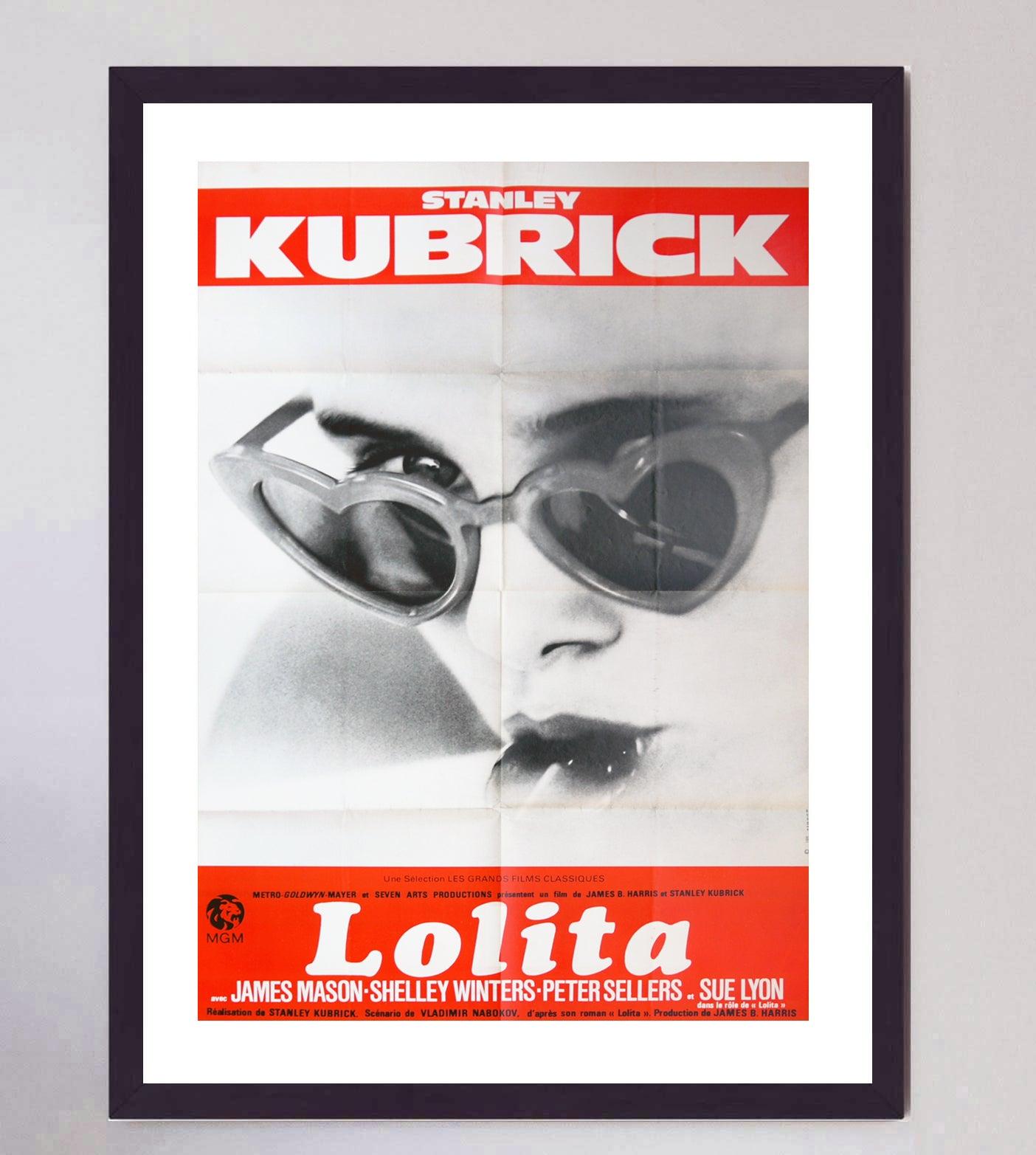 Milieu du XXe siècle Affiche vintage originale Lolita (française), 1962 en vente