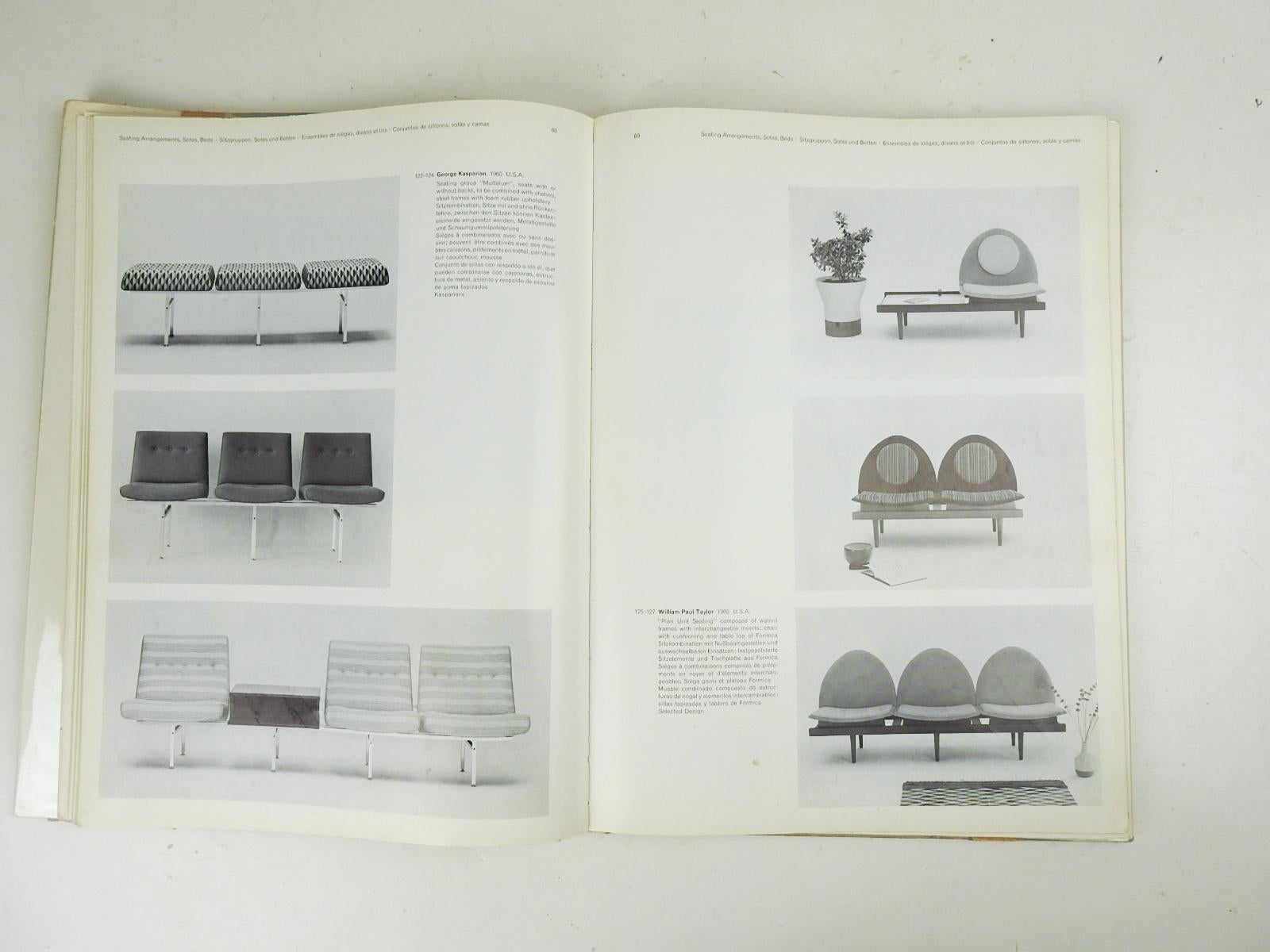 20th Century 1962 New Furniture 6 Book For Sale