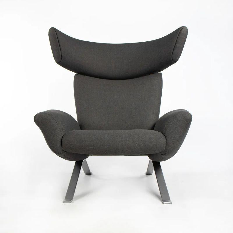 1962 Rare Kurt Ostervig Lounge Chair for Henry Rolschau Mobler of Vejen Denmark For Sale 4