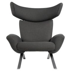 Used 1962 Rare Kurt Ostervig Lounge Chair for Henry Rolschau Mobler of Vejen Denmark