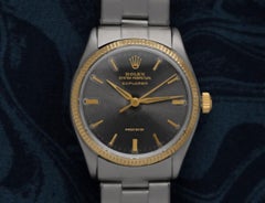 1962 Rolex Explorer Ref. 5501 Vintage Mens Watch - Stainless Steel & 14K Gold