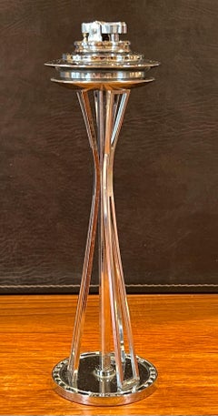 1962 Seattle World's Fair Space Needle Table Lighter in Chrome