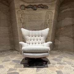 1962 Sublime G Plan 6250 James Bond Tilt and Swivel Armchair restored MidCentury
