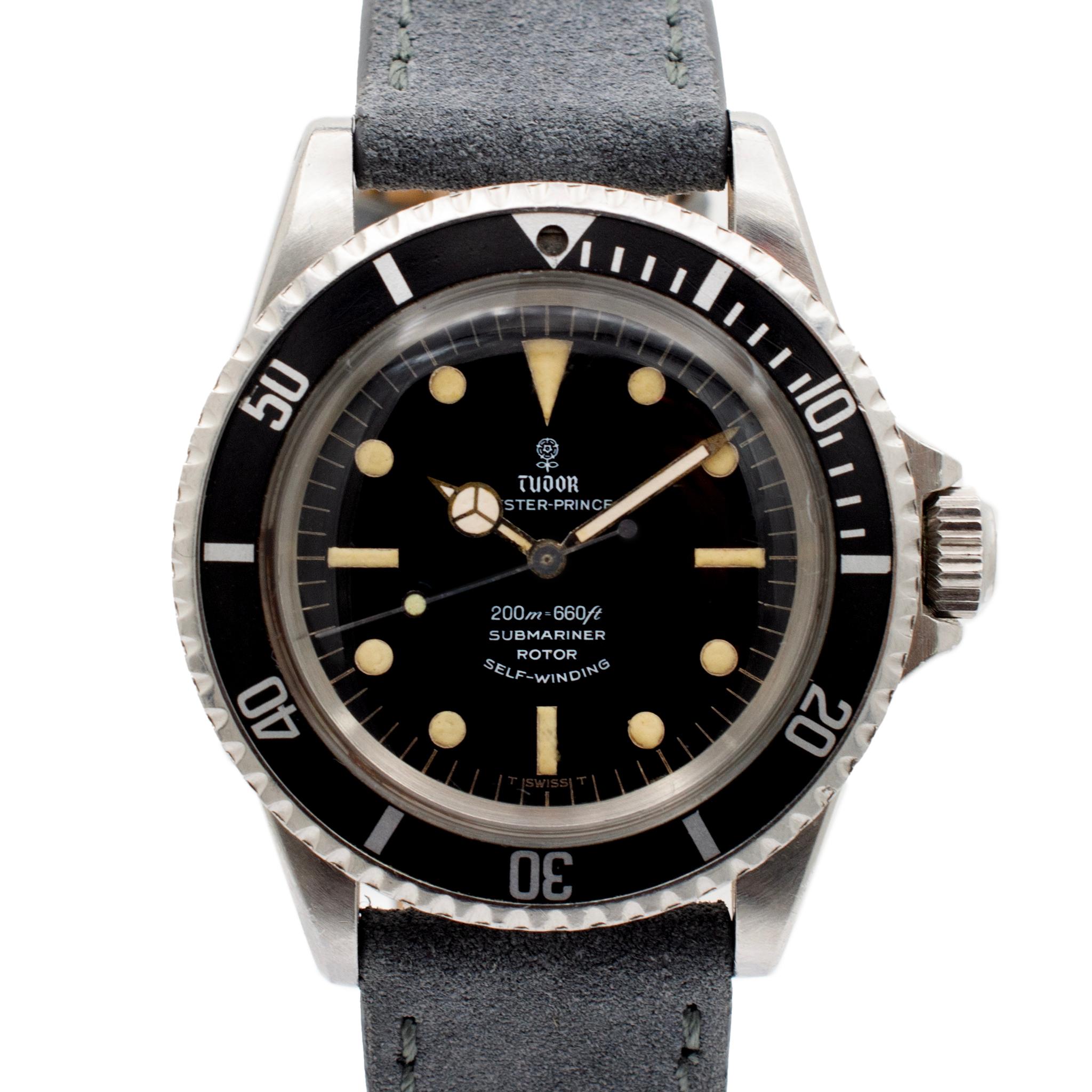 Brand: Tudor

Gender: Men's

Metal Type: Stainless Steel

Size: 5.5

Shank Maximum Width:

Weight: 77.20 grams

Gents stainless steel TUDOR Swiss made watch. The 