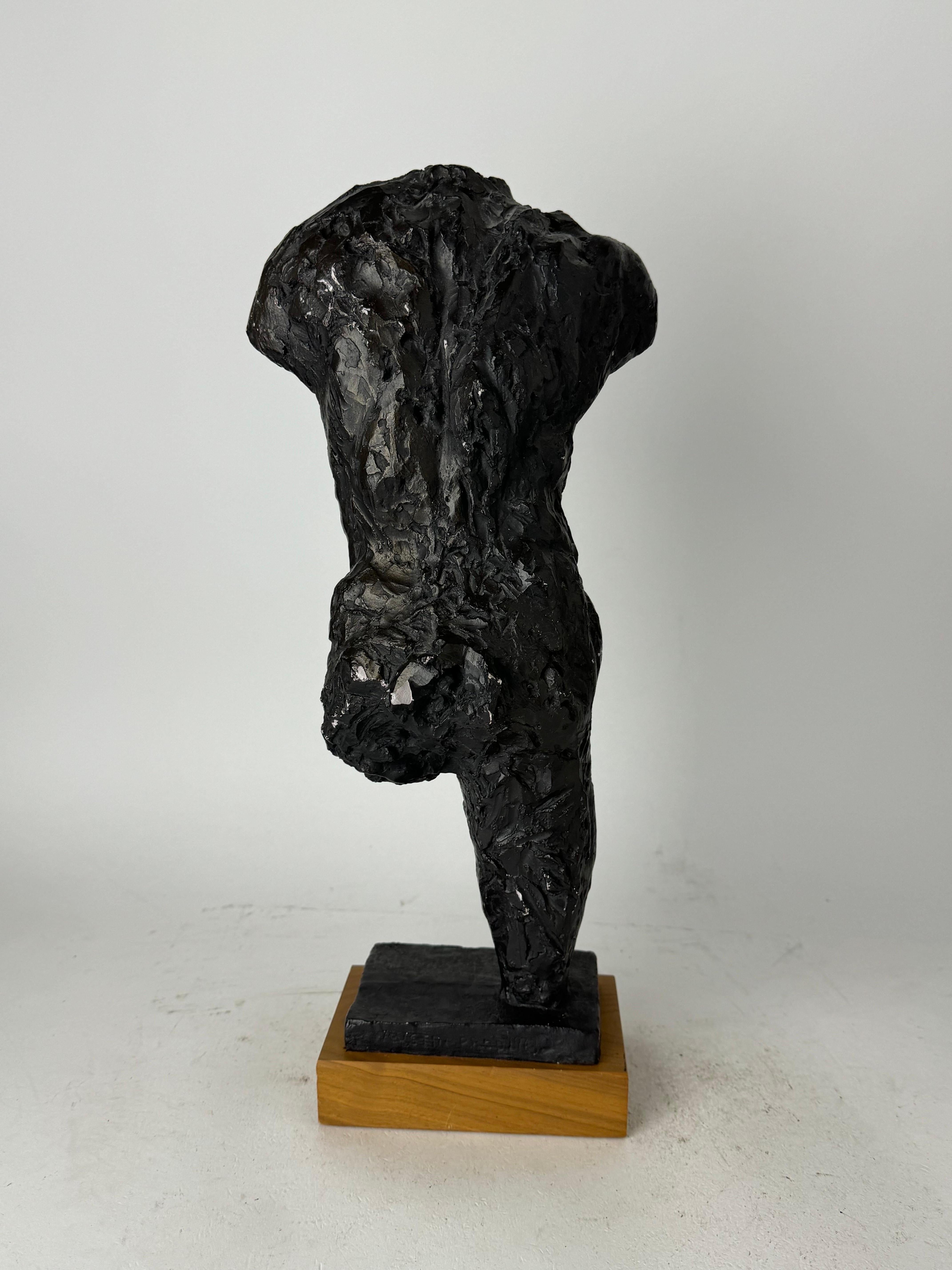 Américain Sculpture de Rodin « Le marcheur, étude pour le torse », Austin Productions, 1963