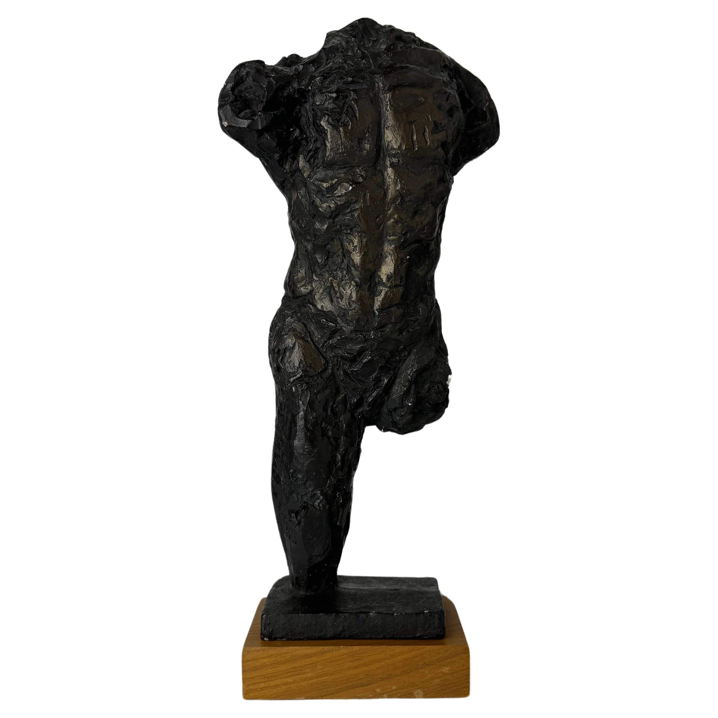 Sculpture de Rodin « Le marcheur, étude pour le torse », Austin Productions, 1963