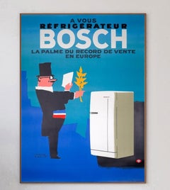 1963 Bosch Original Vintage Poster